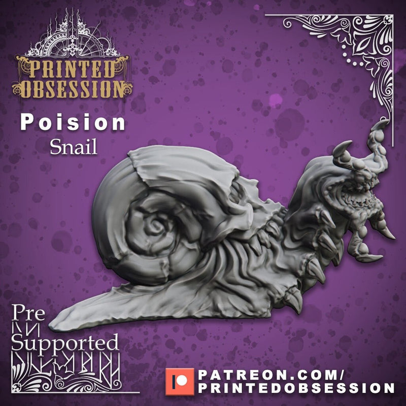 Poison Snail | 3 Poses