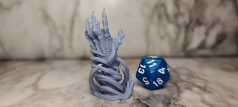 Bagby's Grasp RESIN (, 5E, Dungeons and Dragons, Pathfinder, , Frostgrave, Mordheim, Death Haven, Forgotten Realms)