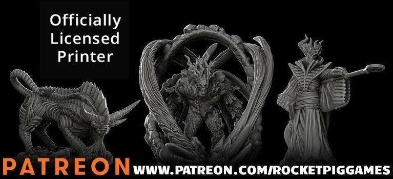 Conjoined Necro Mage | RESIN (, 5E, Dungeons and Dragons, Pathfinder, , Frostgrave, Mordheim, Death Haven)