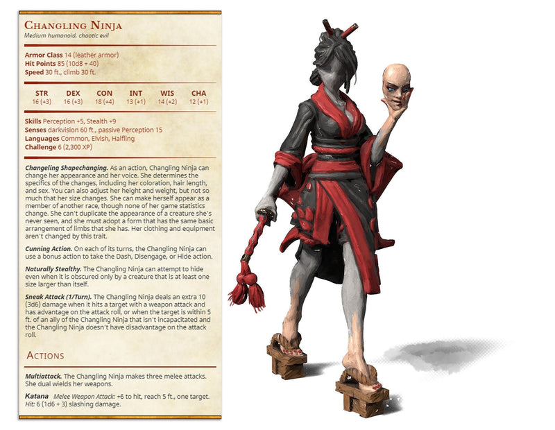 The Faceless - Changling Ninja | RESIN