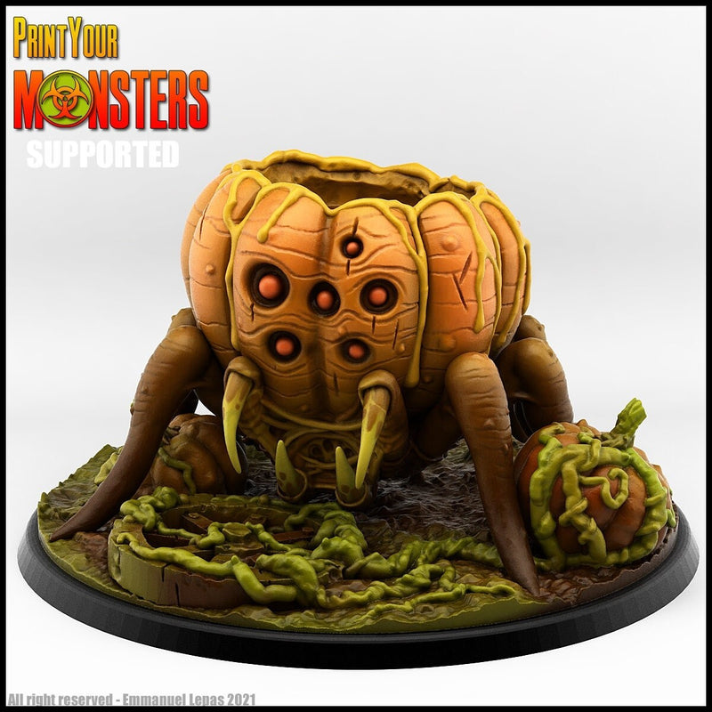 Pumpkin Lord and Pumpkin Spider Mount | Pumpkins Attack