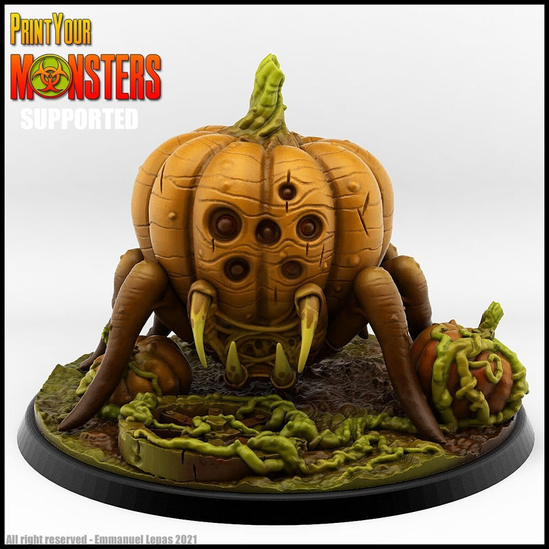 Pumpkin Lord and Pumpkin Spider Mount | Pumpkins Attack
