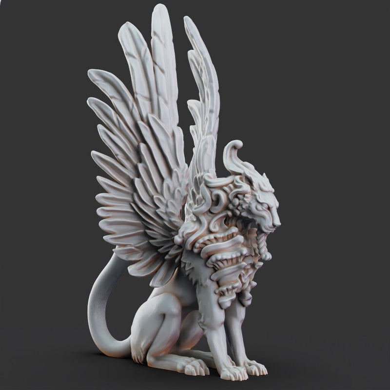 Sphinx - Cheshire Cat/Cat of Madness | 32mm - Tabaxi Caravan