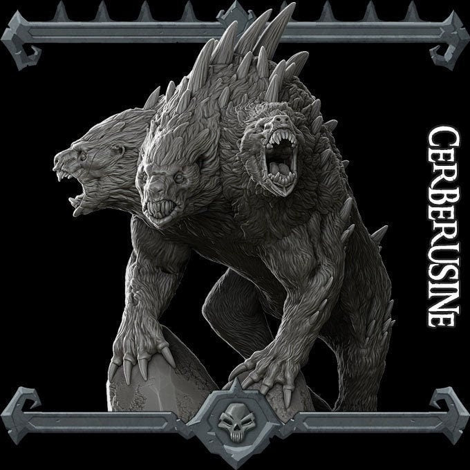 Cerberusine | Cerberus - Epic Wargaming Monster Rocket Pig Games D&D