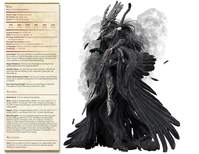 Vus, Spear of Morrigan | Raven Goddess