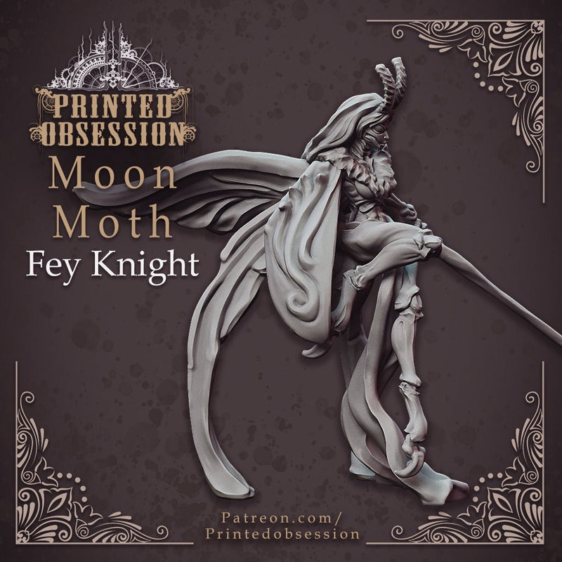Moon Moth Knight | Fey - Fairy