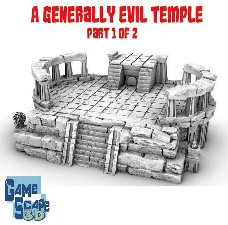 Evil Temple Dungeon  | 28mm -15mm -10mm