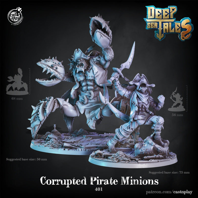 Old Bucaneer and the Corupted Pirate Minions | RESIN