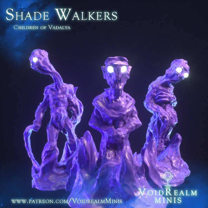 Shade Walkers set of 3 | RESIN