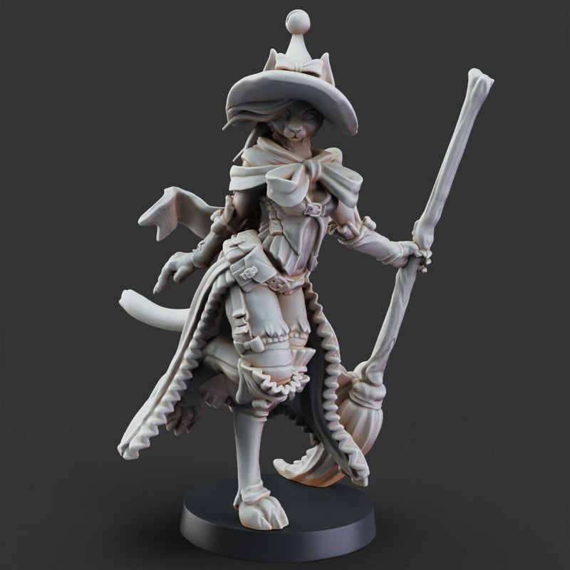 Tabaxi Witch, Puss in Boots - Swashbuckler | 32mm - Tabaxi Caravan
