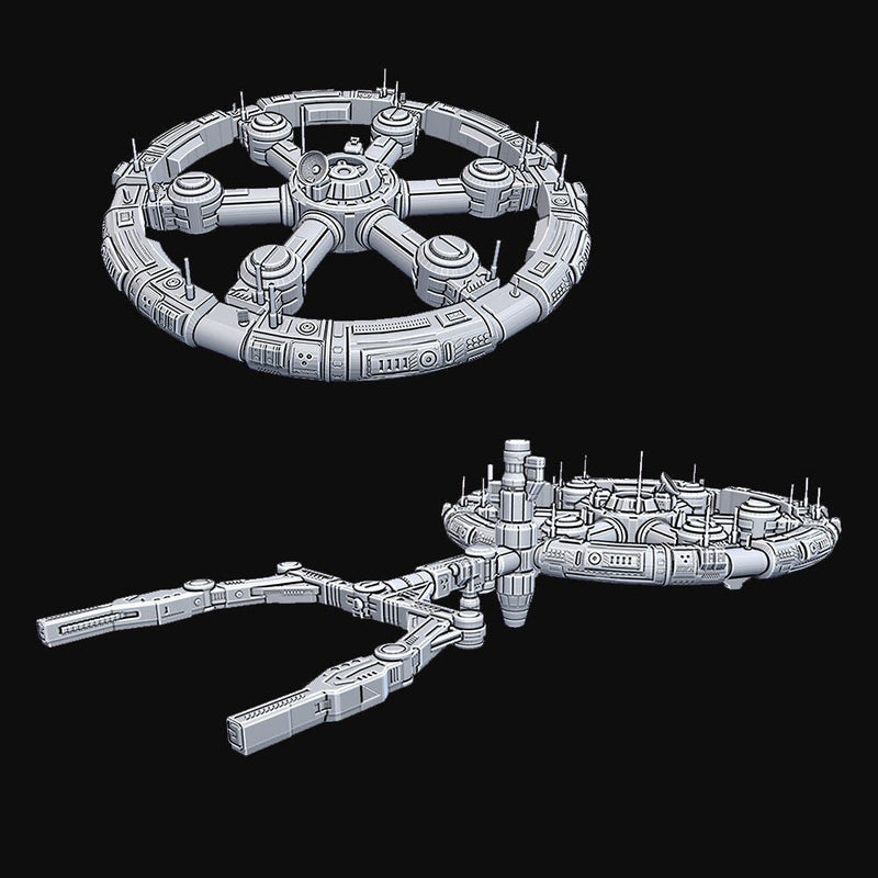 Atrelea Station | Odrara Oasis - Terra Conflict - EC3D - Fleet Scale - Micro Ships - Starfinder - Starmada - War Fleets - Billion Suns