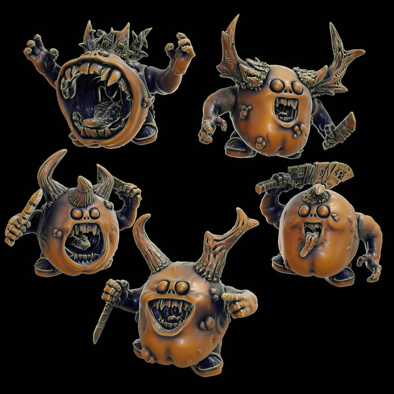 Vile Horn Pets Set - Modular/Kitbash Miniature - Valiant & Vile Corrupted | Adamant Arsenal - Frostgrave, Mordheim, Dungeons and Dragons