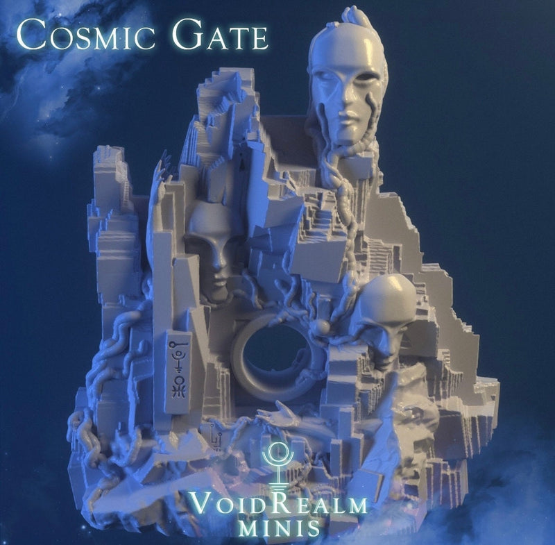 Cosmic Gate | RESIN | Voidrealm Minis - Dungeons and Dragons, Pathfinder, Frostgrave