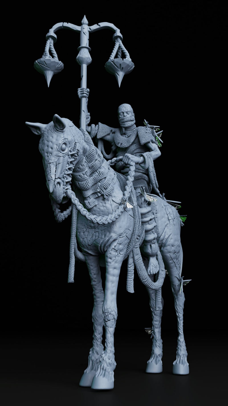 Famine - 1/12 scale model - Four Horsemen of the Apocalypse - Atlas 3ds