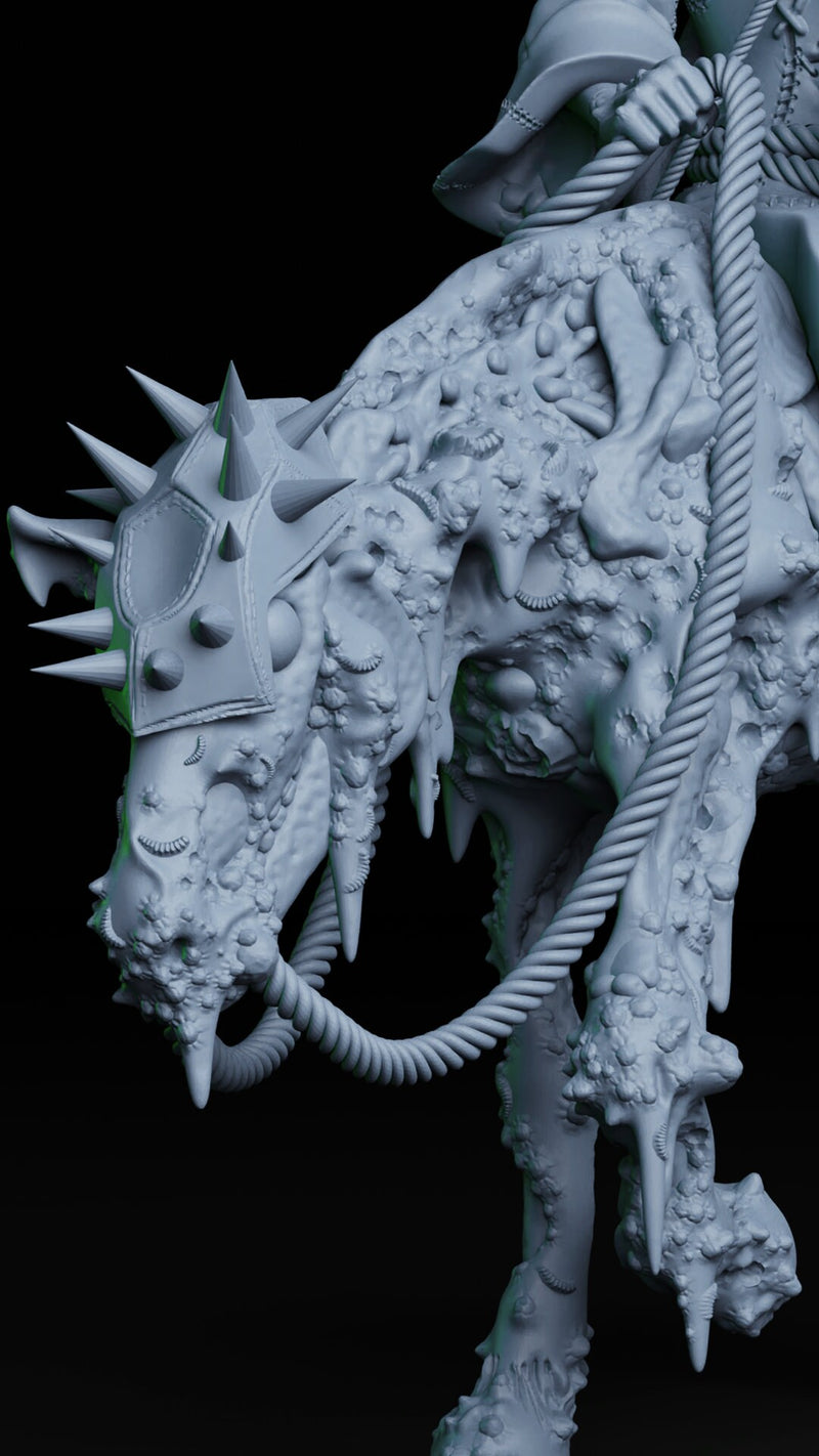 Pestilence - 1/12 scale model - Four Horsemen of the Apocalypse - Atlas 3ds