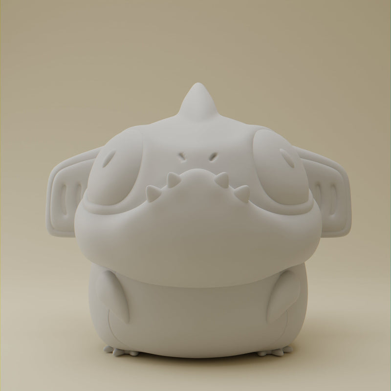 Shark | Grumpii | Chonki Boi Mini | Art Toy | Chibi