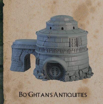 Boghtan's Antiquities - Sand Planet Building - Ancient Starport | Multiverse
