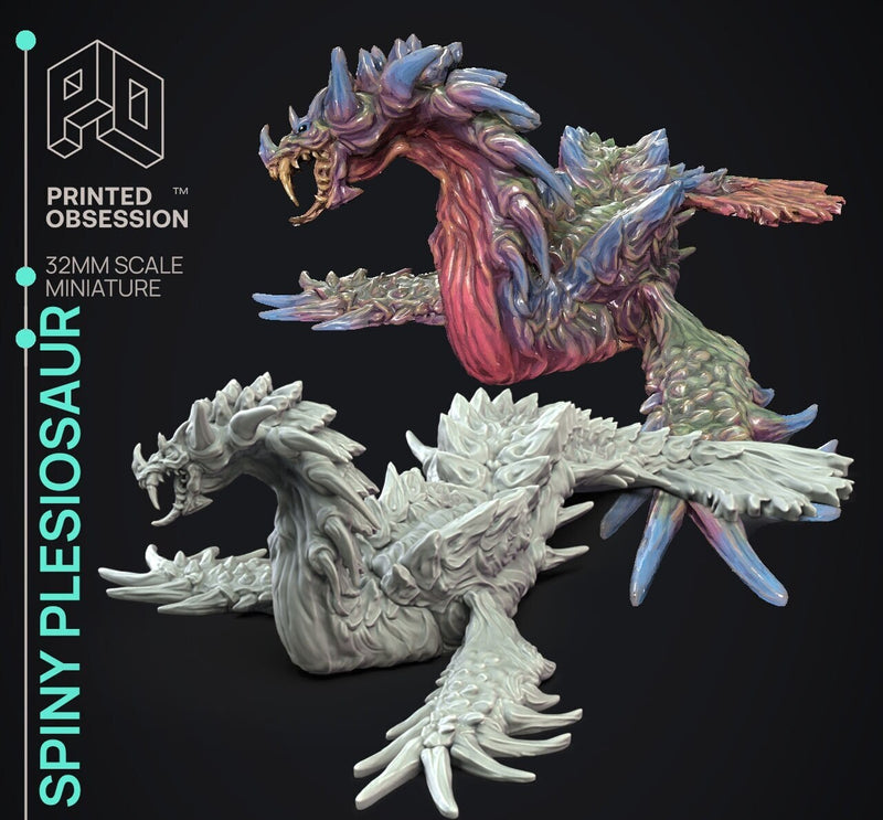 Spiny Plesiosaur - Boss Monster | 32mm