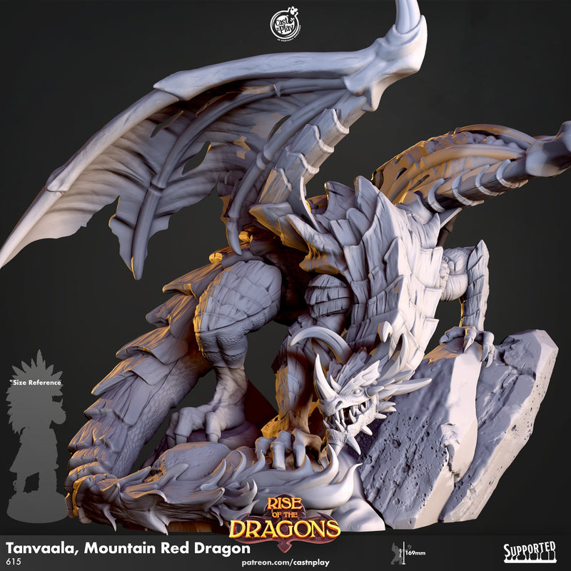 Tanvaala, Mountain Red Dragon | Boss Dragon