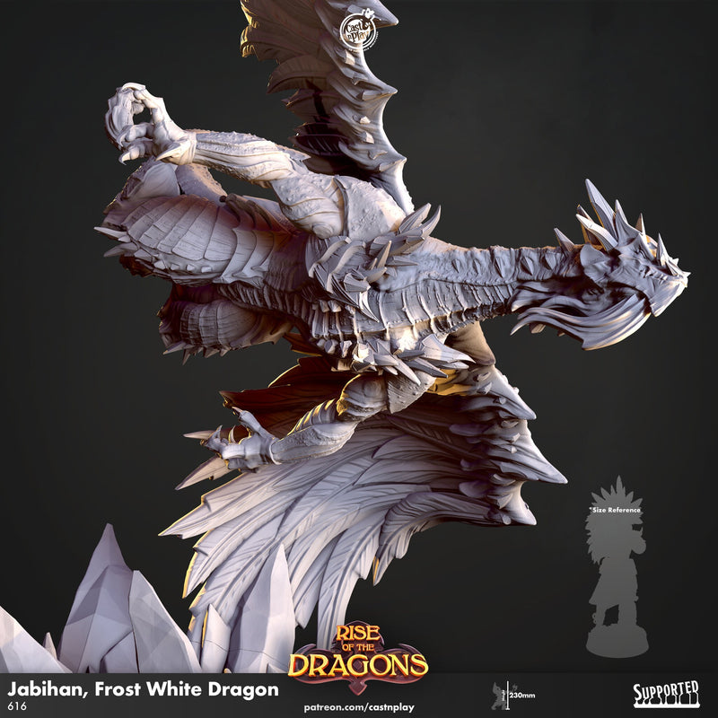 Jabihan, Frost White Dragon | Boss Dragon