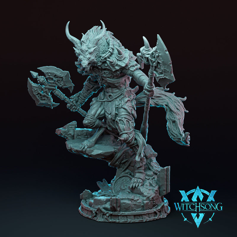 Ascendant Great Wolf - Bust Option - Witchsong Miniatures