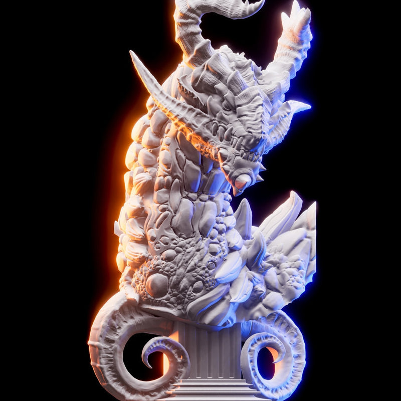 Dragon Busts 5 options | Lasair, Ydun, Frukag, Bone, Galvarth