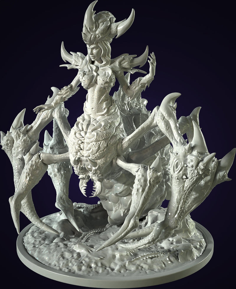 Spider Queen 32mm & 75mm options | Hold My Miniatures