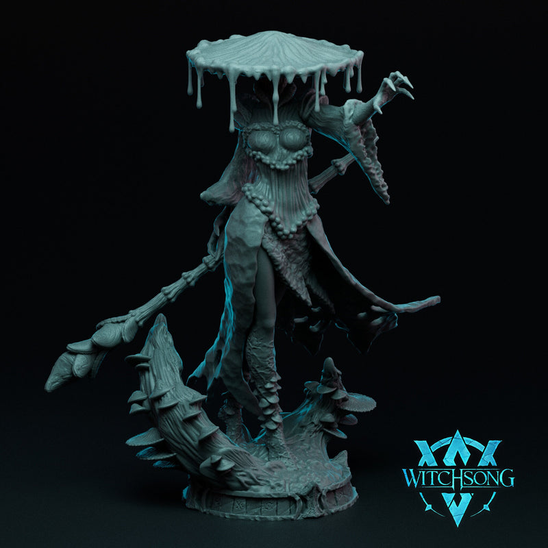 Fungal Queen Standing 2 Pose Options - Bust Option - Witchsong Miniatures