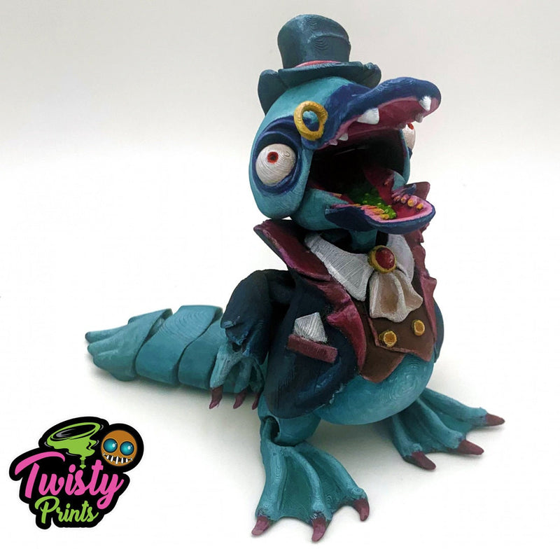 Mr Platy - Twisty Prints - Articulated Toy - Prop - Cosplay - Roleplaying - LARP - Costume Pieces - Decorative Items