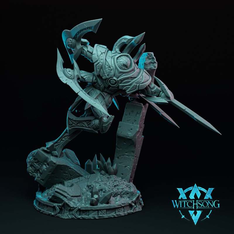 Warhorde Construct - Bust Option - Witchsong Miniatures