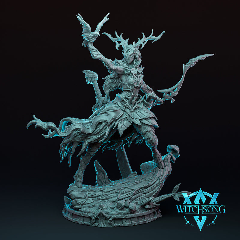 Lady of the Grove - Bust Option - Witchsong Miniatures