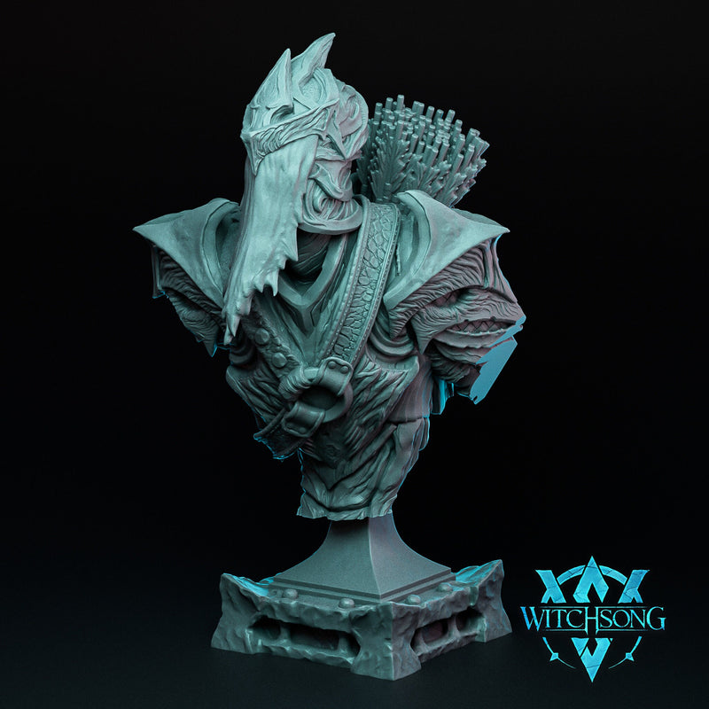 The Faceless Hunter - Bust Option - Witchsong Miniatures