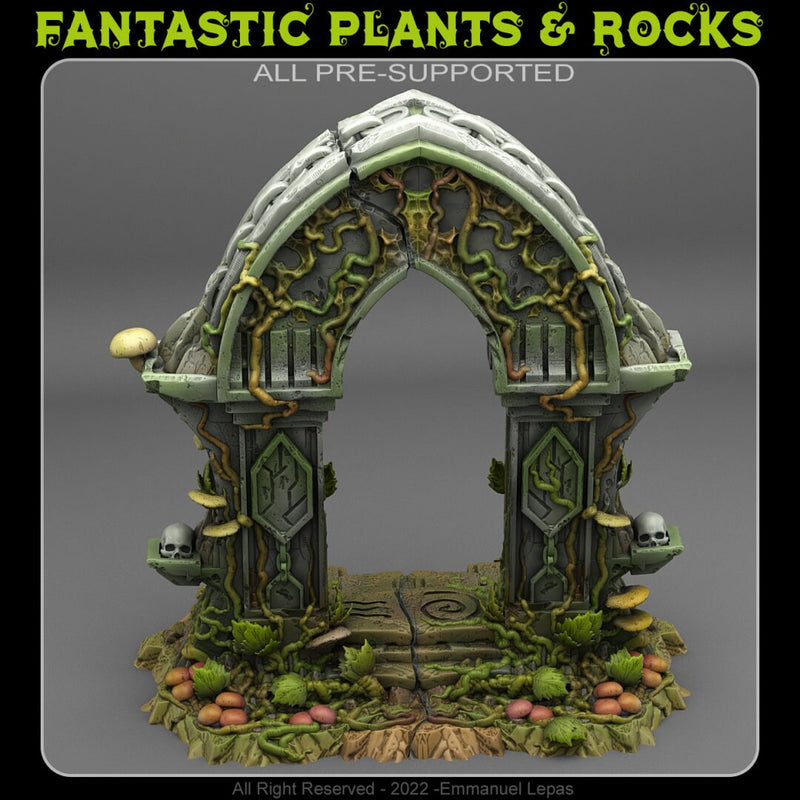 Magic Forest Gate | Print Your Monsters