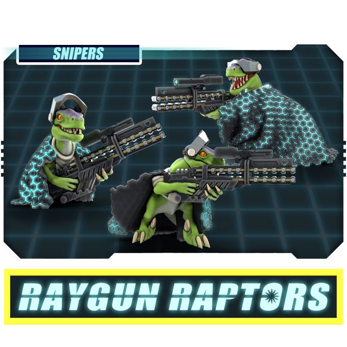Raygun Raptors Snipers | 28/32mm