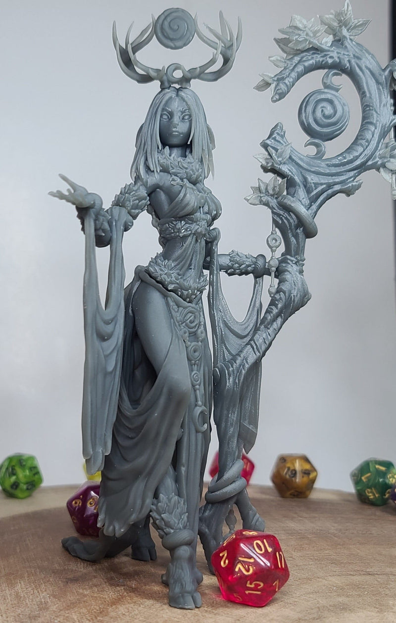 Delilah, Faun of the Forest, Druid - 1:12th scale - Tales from the Garden - Atlas 3ds