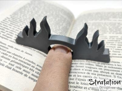 No-Fatigue Page Holder | One Hand Book Holder