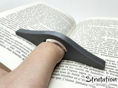 No-Fatigue Page Holder | One Hand Book Holder