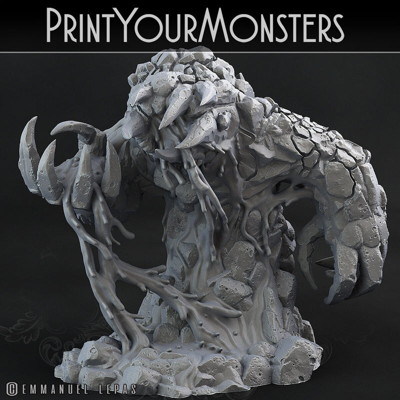 Infernal Magma Elemental | 2 options | Print Your Monsters | 28/32mm Terrain | Tabletop Gaming