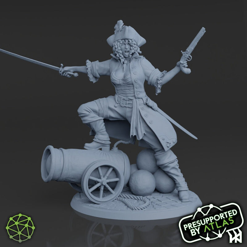 Morgaine, the Merciless Pirate - 1:8th scale - Tales from the Garden - Atlas 3ds