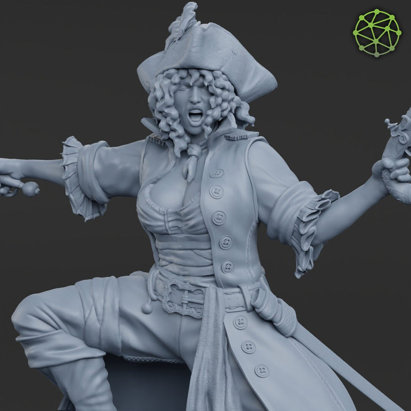 Morgaine, the Merciless Pirate - 1:8th scale - Tales from the Garden - Atlas 3ds