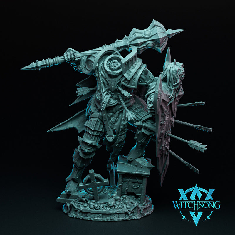 Colossal Knight Horror - Bust Option - Witchsong Miniatures